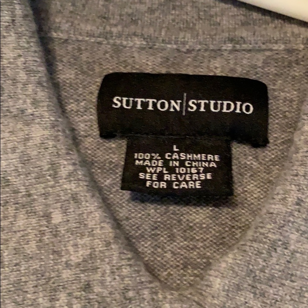 100% cashmere sweater